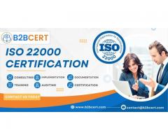ISO 22000 Certification in Chicago
